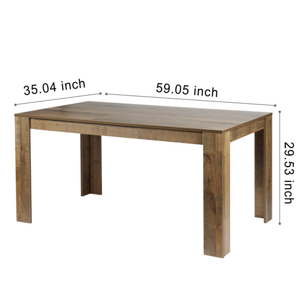 Romulus extendable dining deals table